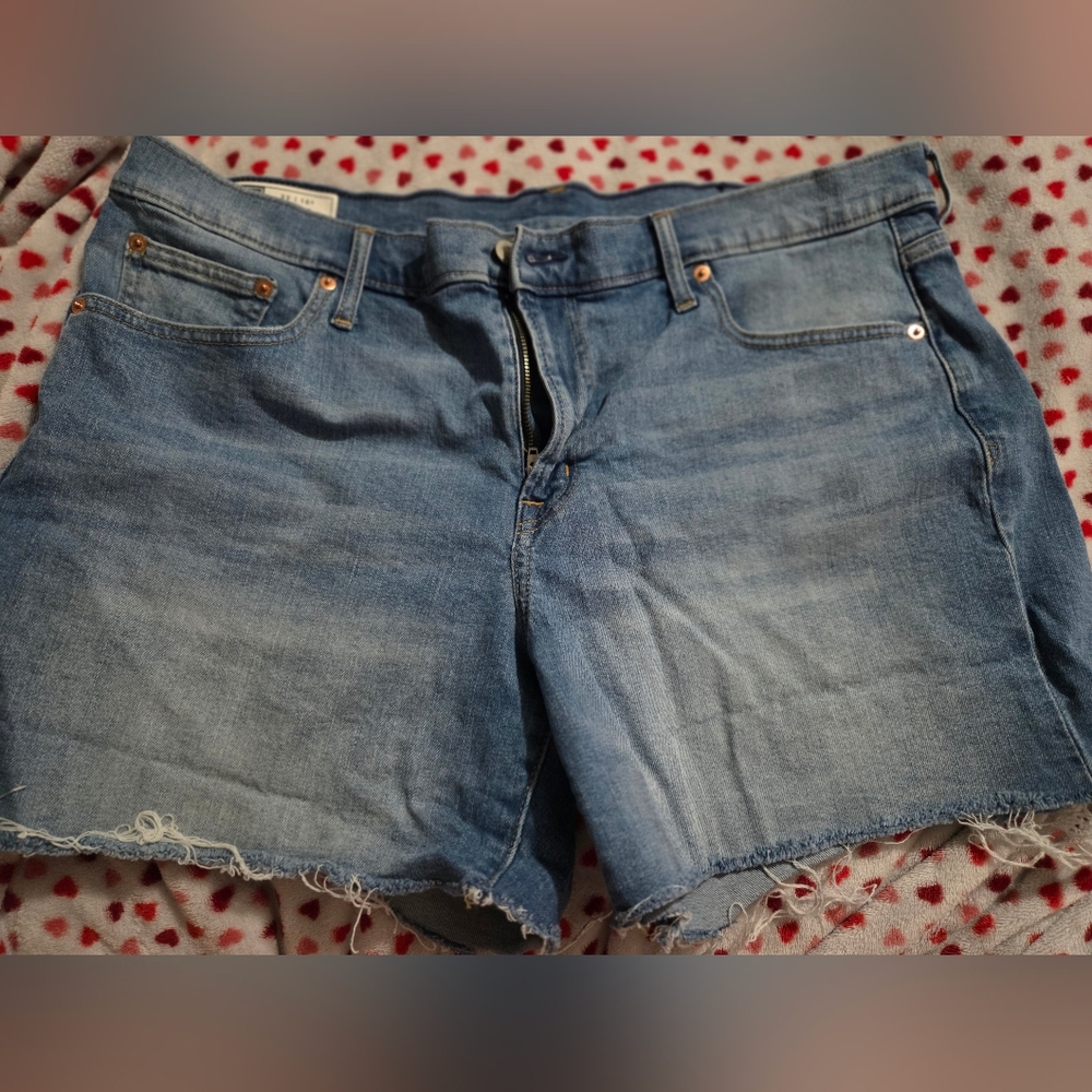 GAP Light Blue Denim Cutoff Shorts